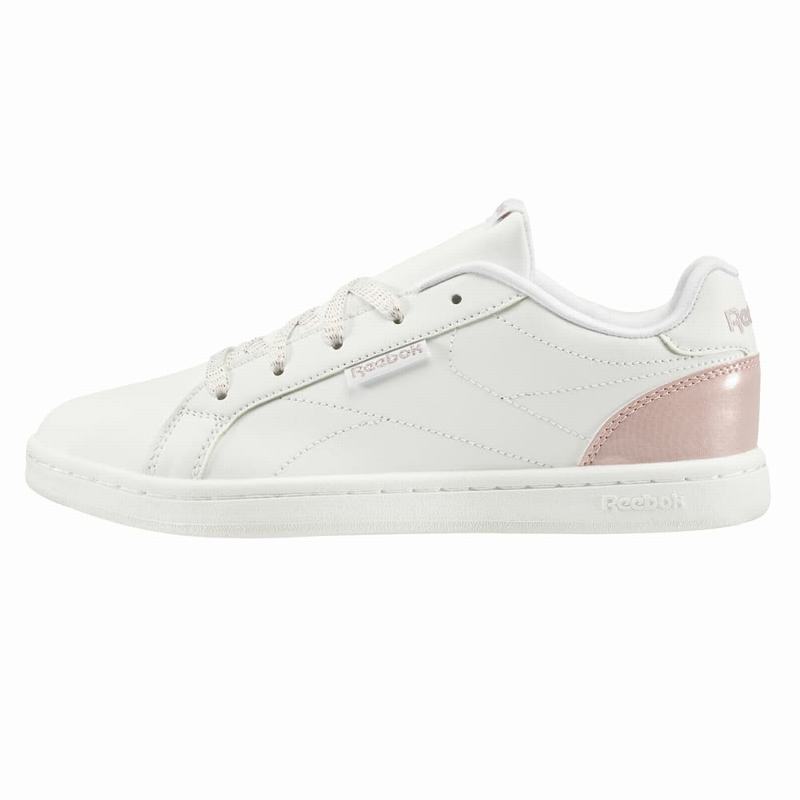 Reebok Royal Complete Clean Shoes Girls White/Pink India NL1840BF